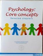 Te koop Psychology Core Concepts,2014, 1te jaar VUB,TEW, Boeken, Ophalen, Zo goed als nieuw, Hogeschool