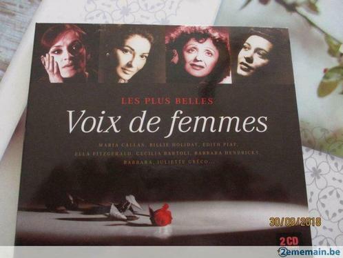 2 cds les plus belles voix de femmes., CD & DVD, CD | Classique, Enlèvement ou Envoi