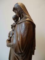 1899 Désiré DUWAERTS Diest terracotta Madonna & Kind H Maria, Antiek en Kunst, Ophalen