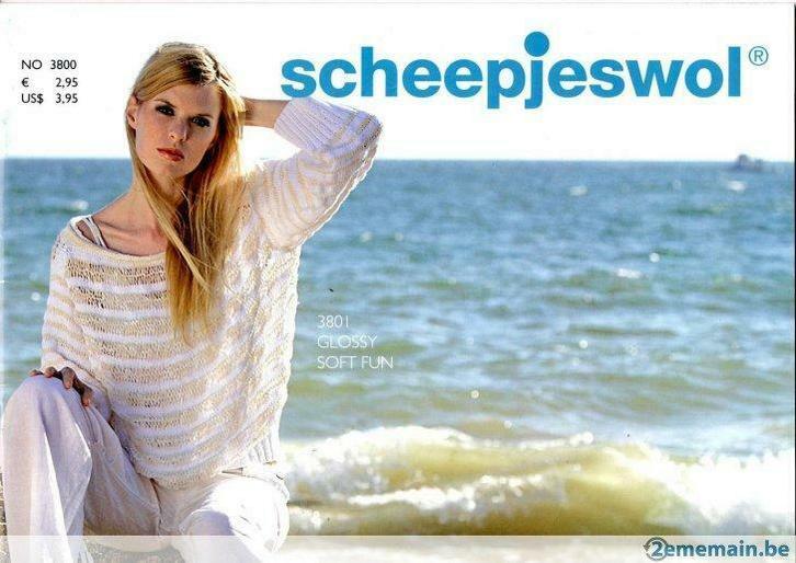 Boek: scheepjeswol breipatroon n°3800 zomer, Hobby en Vrije tijd, Breien en Haken, Nieuw, Breien, Ophalen of Verzenden