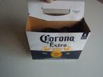 Corona extra pils bier -kartonnen mandje-verzamelobject, Autres marques, Autres types, Utilisé, Enlèvement ou Envoi