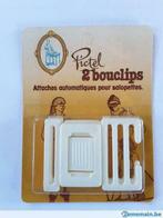 Carte de 2 bouclips attache automatique pour salopettes, sac, Enlèvement ou Envoi, Neuf