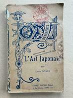 L'Art Japonais - Louis Gonse (Ernest Gründ, 1926), Livres, Enlèvement ou Envoi