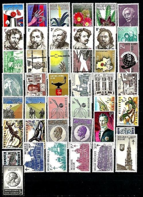 België 1965 Zegels uit 1965**, Postzegels en Munten, Postzegels | Europa | België, Postfris, Orginele gom, Overig, Zonder stempel