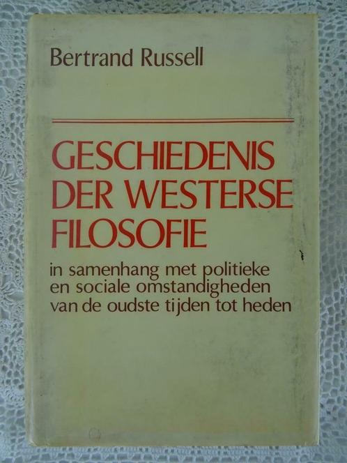 Livre Philosophie Histoire de philosophie Bertrand Russell, Livres, Philosophie, Utilisé, Général, Enlèvement ou Envoi