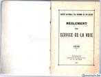 SNCB Règlement du Service de la Voie 1933