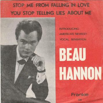 45T: Beau Hannon: Stop me from falling in love, Enlèvement ou Envoi, 7 pouces, R&B et Soul, Single