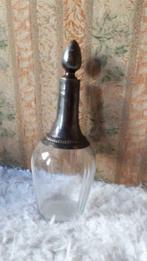 Carafe ancienne bouchon en argent, Antiquités & Art