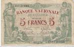 billet belge 5 franc, Overige waardes, Ophalen of Verzenden, België