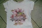wit shirt mt 128, Ophalen of Verzenden, Gebruikt, Meisje, Shirt of Longsleeve