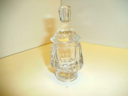 Pot en verre antique/vintage (moutarde) (DS187-f), Antiquités & Art, Curiosités & Brocante, Enlèvement ou Envoi