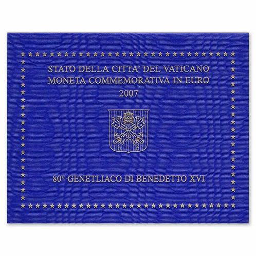2 euro Vaticaan 2007 - Benedictus XVI (BU), Postzegels en Munten, Munten | Europa | Euromunten, Setje, 2 euro, Vaticaanstad, Ophalen of Verzenden