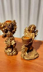 2 anges pour bougie, Antiquités & Art, Enlèvement ou Envoi
