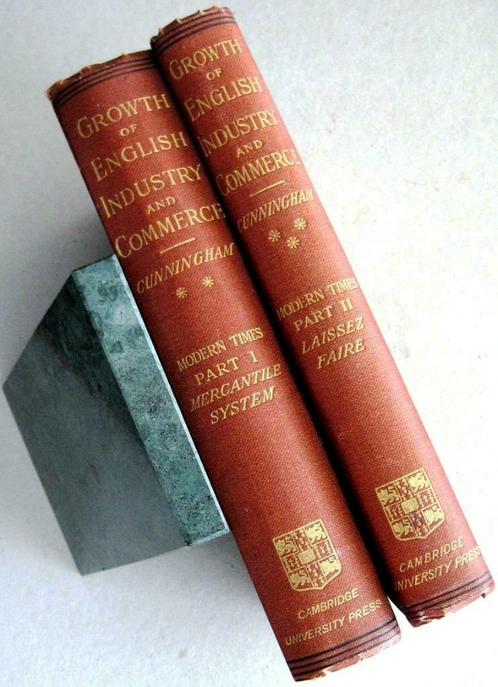 Growth of English Industry and Commerce in Modern Times 1921, Antiek en Kunst, Antiek | Boeken en Manuscripten, Ophalen of Verzenden