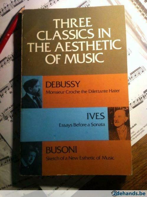 Three classics in the aesthetics of music, Boeken, Studieboeken en Cursussen, Gelezen, Ophalen of Verzenden