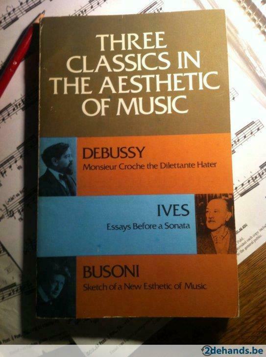 Three classics in the aesthetics of music, Boeken, Studieboeken en Cursussen, Gelezen, Ophalen of Verzenden