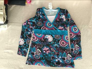 longsleeve style -Vintage  Maat 122-128, Ophalen of Verzenden, Gebruikt, Meisje, Shirt of Longsleeve