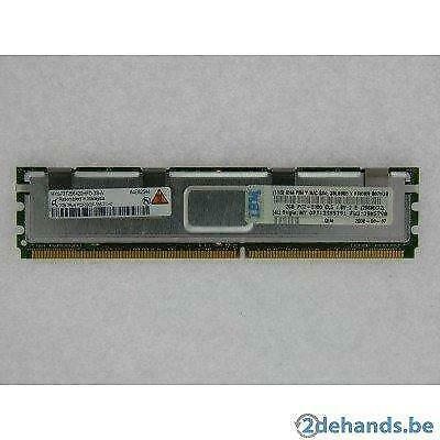 IBM 2GB PC2-5300 ddr2-667mhz Ecc Fbdimm Memory, Computers en Software, RAM geheugen, Gebruikt