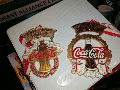 Coca Cola medailles, Collections, Marques & Objets publicitaires, Utilisé, Envoi