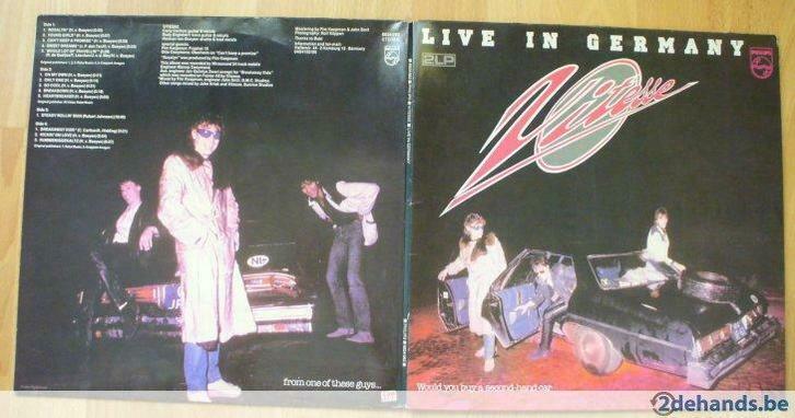 2 lp's vitesse - live in germany - rock nederpop, Cd's en Dvd's, Vinyl | Hardrock en Metal, Gebruikt, Ophalen of Verzenden
