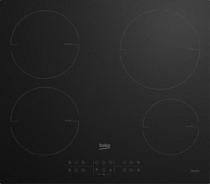 BEKO HII 64200 MT: Inductie Inbouw fornuis 4 Zones - NIEUW, Elektronische apparatuur, Fornuizen, Nieuw, Inbouw, Inductie, 4 kookzones