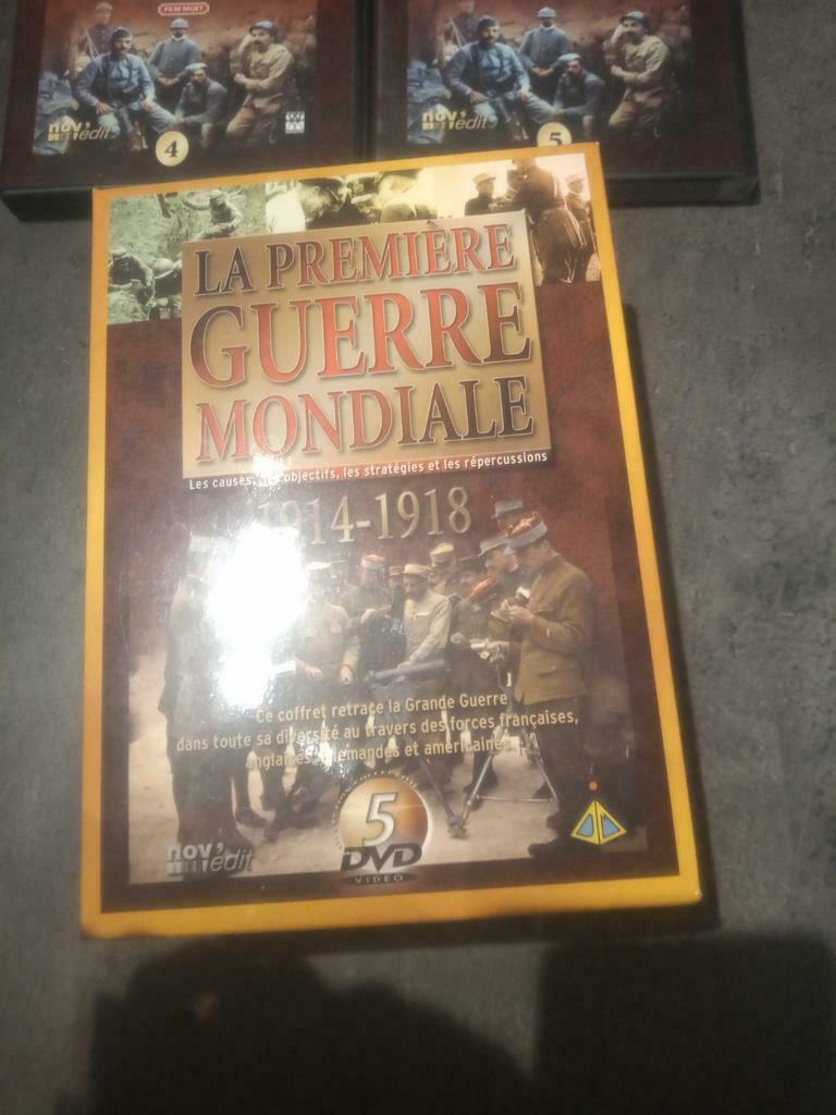 Coffret de 5 DVD "la première guerre mondiale", Enlèvement ou Envoi, Coffret