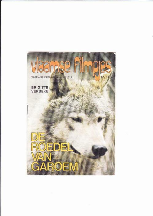 Vlaamse Filmpjes 1413 De roedel van Garoem - thema= wolven, Boeken, Kinderboeken | Jeugd | 10 tot 12 jaar, Gelezen, Ophalen of Verzenden