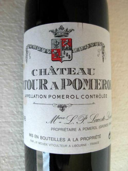 CHÂTEAU LATOUR in POMEROL 1998 - POMEROL, Verzamelen, Wijnen, Nieuw, Rode wijn, Frankrijk, Vol, Ophalen of Verzenden