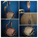 Ancien banjo en bois années 30