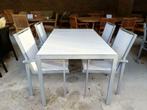 Table de jardin en aluminium avec 4 chaises., Jardin & Terrasse, Enlèvement, Neuf
