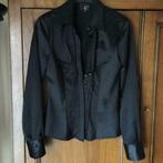Chemisier - blouse  dames - Just Cavalli - 40, Maat 38/40 (M), Zwart, Ophalen of Verzenden, Zo goed als nieuw