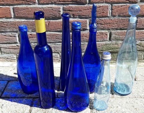 gekleurde flessen, Verzamelen, Glas en Drinkglazen, Gebruikt, Overige typen, Ophalen