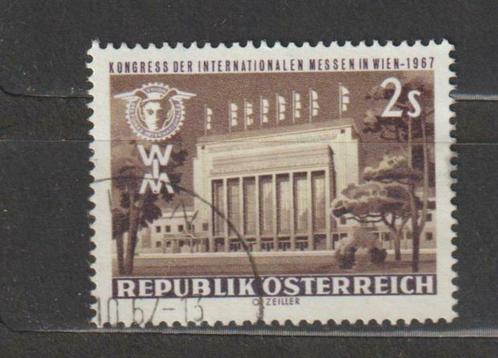Oostenrijk 1967 34e Congres Unie Int. beurzen te Wenen, Postzegels en Munten, Postzegels | Europa | Oostenrijk, Gestempeld, Ophalen of Verzenden
