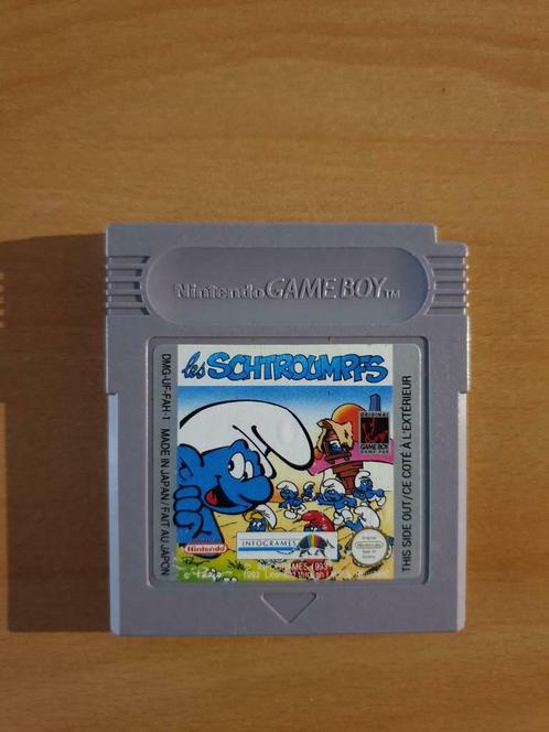 The Smurfs / Les Schtroumpfs PAL GameBoy, Games en Spelcomputers, Games | Nintendo Game Boy, Gebruikt, 1 speler, Vanaf 3 jaar