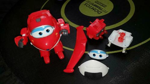 Figurine Super Wings Jett, Kinderen en Baby's, Speelgoed | Babyspeelgoed, Zo goed als nieuw, Met geluid, Ophalen
