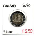2  EURO  2020    FINLAND    UIT DE ROL    5,50 EURO, Postzegels en Munten, Munten | Europa | Euromunten, 2 euro, Ophalen of Verzenden
