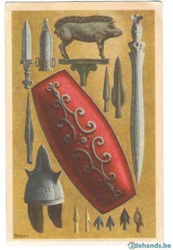 Lands Glorie Nos Gloires wapenen van de oude Belgen serie 2, Enlèvement ou Envoi, Utilisé, Gravure