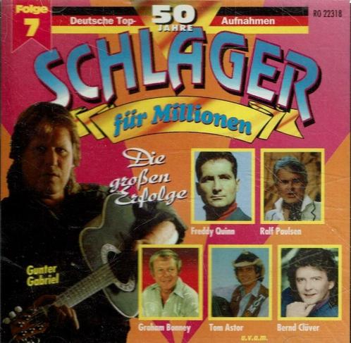 cd   /    50 Jahre Schlager Für Millionen Folge 7, Cd's en Dvd's, Cd's | Overige Cd's, Ophalen of Verzenden