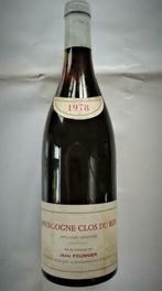 Marsannay en côtes de nuits clos du roy 1978, Collections, Vins, Pleine, France, Enlèvement ou Envoi, Vin rouge