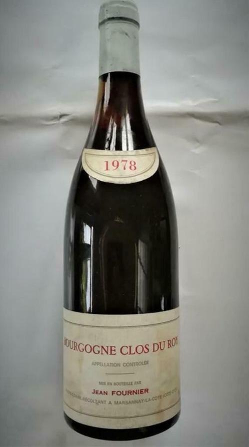 Marsannay en côtes de nuits clos du roy 1978, Collections, Vins, Neuf, Vin rouge, France, Pleine, Enlèvement ou Envoi