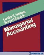 Managerial Accounting, Boeken, Studieboeken en Cursussen, Gelezen, Verzenden