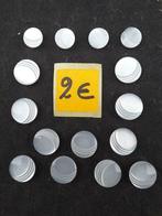 lot de 11 boutons de 18 mm et 4 de 14 mm blanc à queue B1118, Hobby & Loisirs créatifs, Bouton ou Boutons, Enlèvement ou Envoi