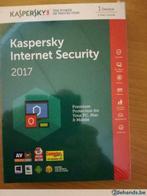 Kapersky Internet Security 2017  3 devices - 1 year L, Informatique & Logiciels, Logiciel Antivirus & Protection, Enlèvement, Neuf