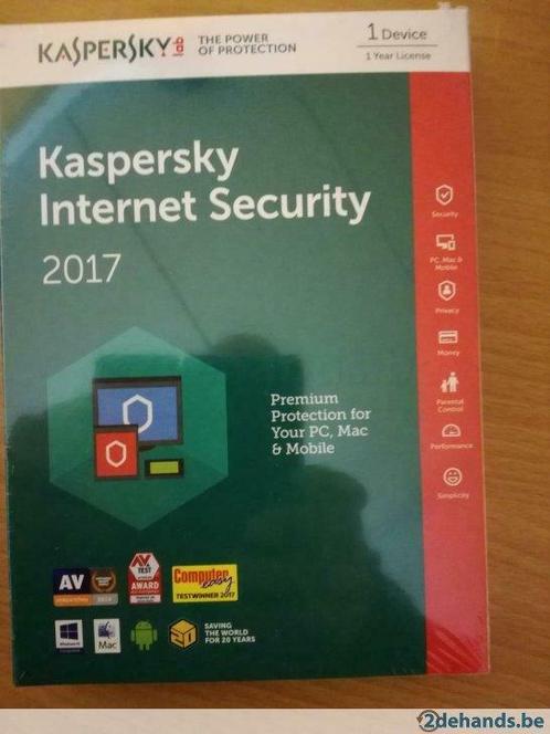 Kapersky Internet Security 2017  3 devices - 1 year L, Informatique & Logiciels, Logiciel Antivirus & Protection, Neuf, Enlèvement