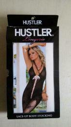 Hustler lingerie catsuit bodystocking lace kant, Noir, Autres types, Enlèvement ou Envoi