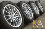 17 INCH ORIGINELE AUDI A5 8W B9 WINTERBANDEN WINTERSET, Gebruikt, Velg(en), 17 inch, Personenwagen