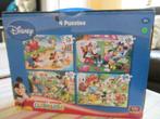 Disney Mickey Mouse Clubhouse 4 puzzels, Kinderen en Baby's, Speelgoed | Kinderpuzzels, Ophalen of Verzenden, Zo goed als nieuw