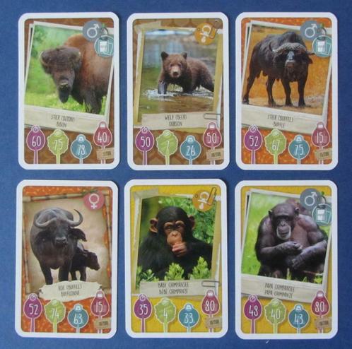 Mijn dierenpark - kaartjes-paspoorten-Stickers - Delhaize, Verzamelen, Supermarktacties, Overige supermarkten, Ophalen of Verzenden