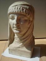 JACQUES MARIN °1877-1950 buste beeld hoofd Griekse Aspasia, Antiek en Kunst, Ophalen