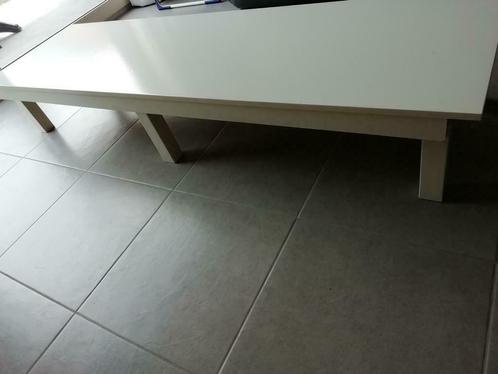 Salontafel ivoorwit gelakt, Huis en Inrichting, Woonaccessoires | Etagères, Gebruikt, Ophalen